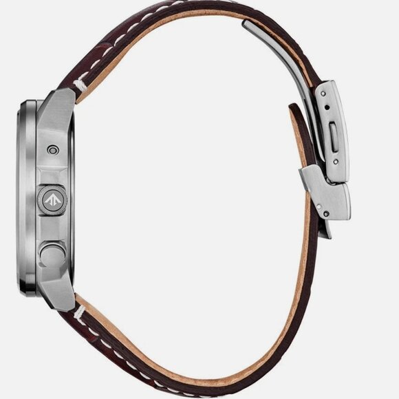 Citizen Men's Perpetual Date Calendar Eco-Drive Brown Watch 42MM - Picture 3 of 6